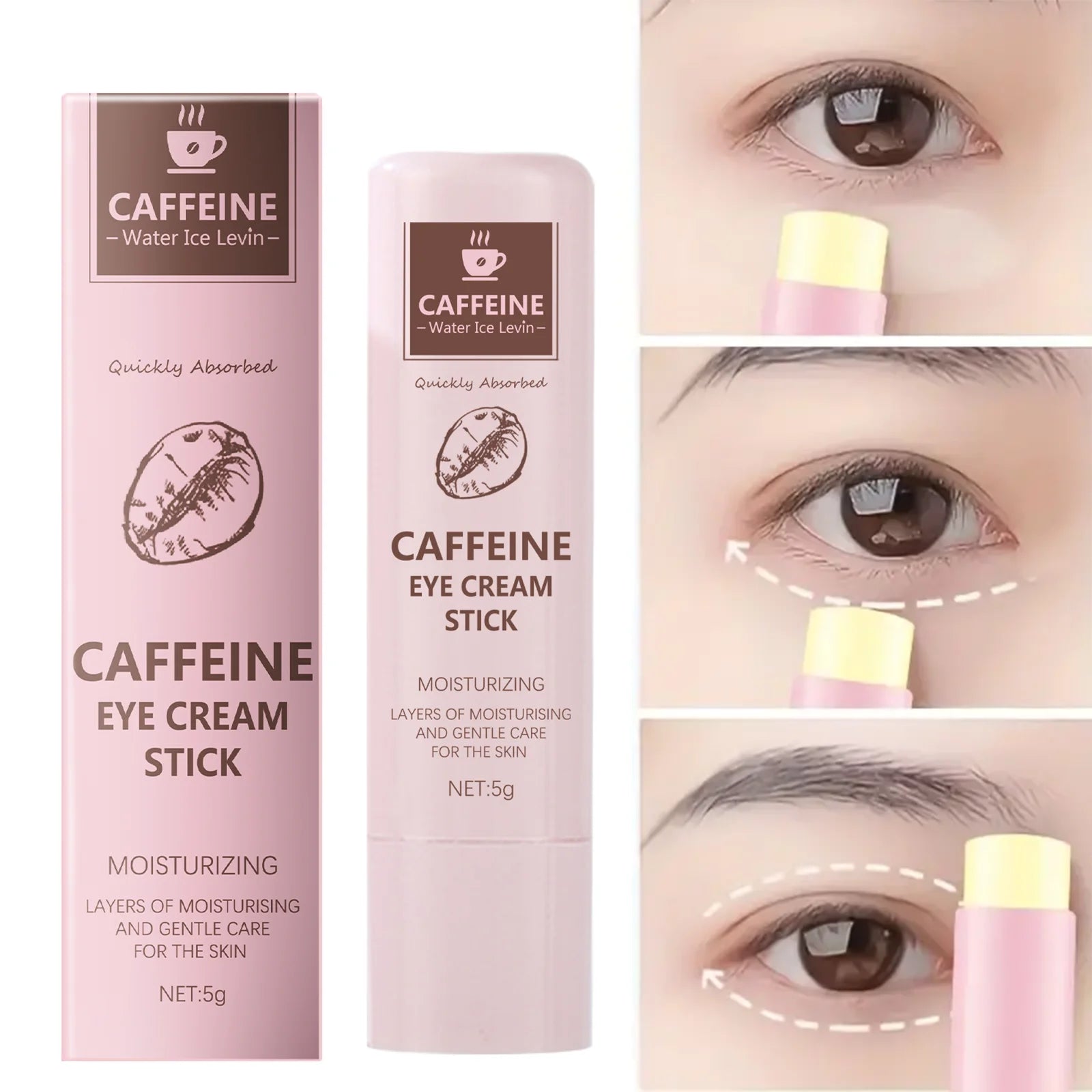 Caffeine Eye Cream Stick for Dark Circles and Puffiness - 7