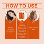 Ginger Shampoo Scalp Nourishing Oil Control and Volumizing Hair Cleanser