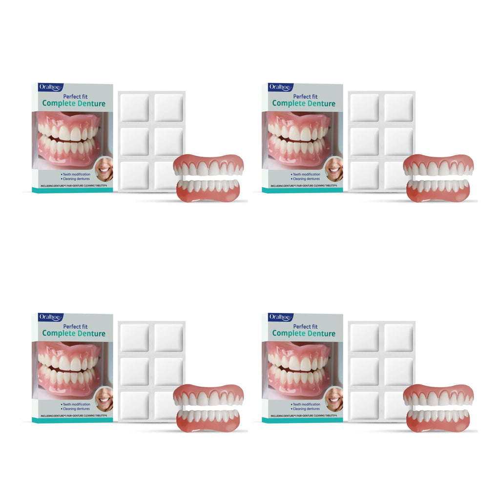 Cosmetic Denture Kit for Missing or Stained Teeth