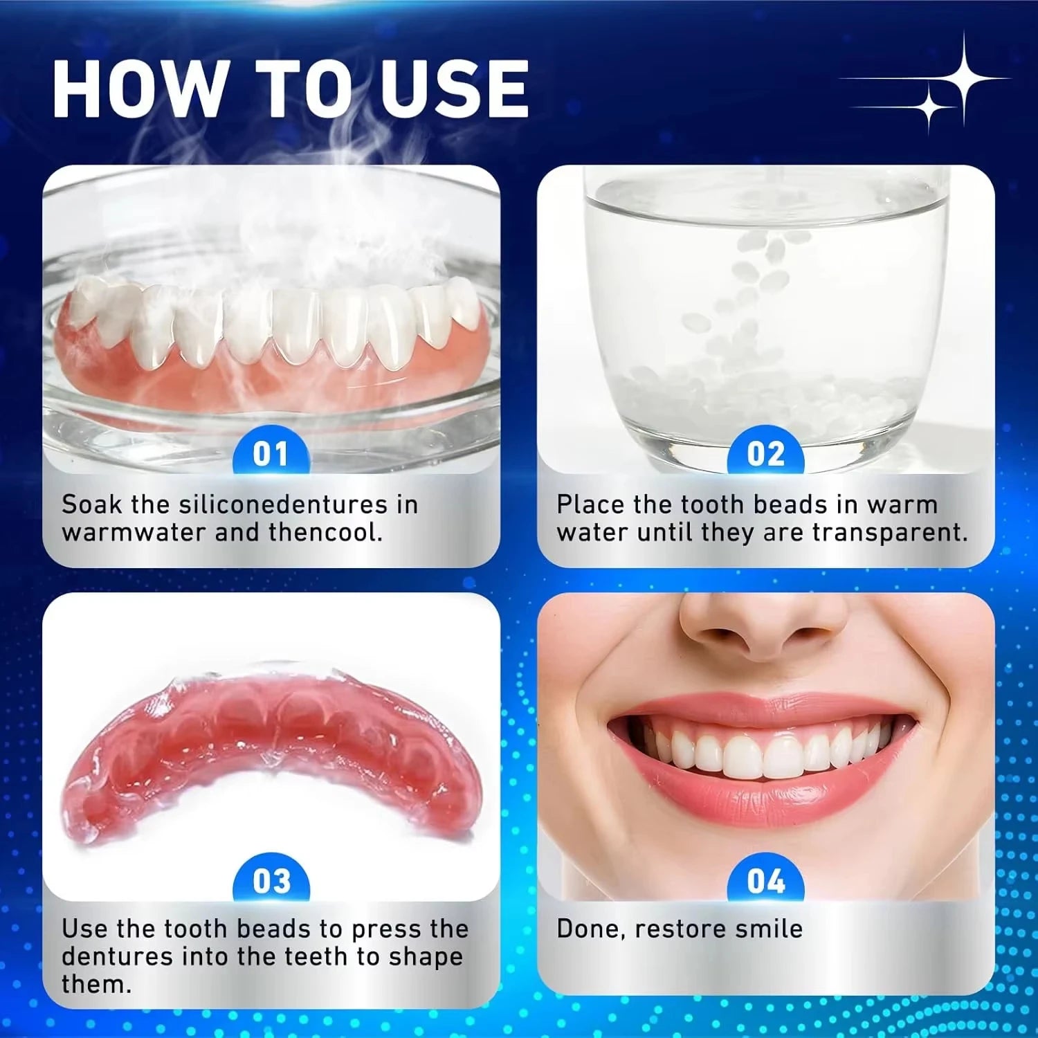 Custom Fit Temporary Dentures for Instant Smile Restoration - 6