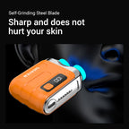 Portable Mini Electric Shaver with Digital Display