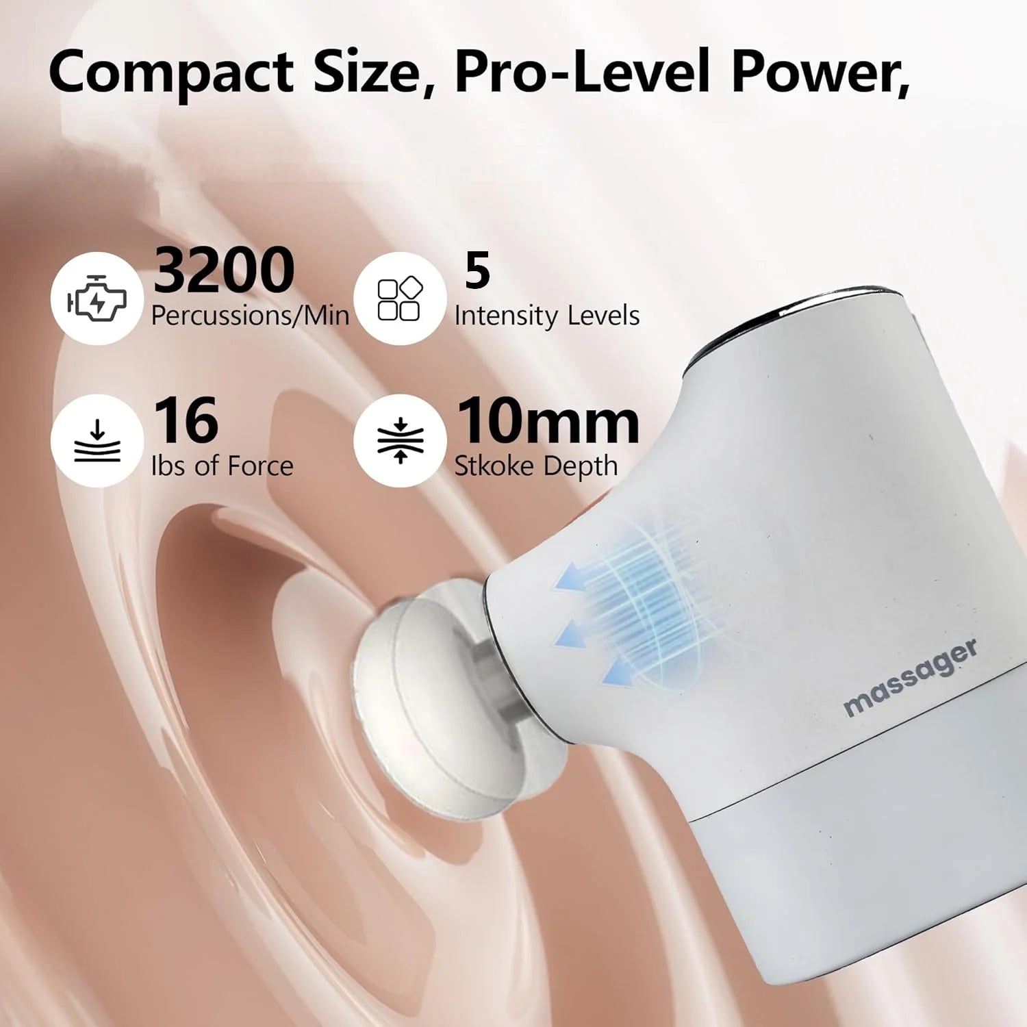 Portable Deep Tissue Percussion Muscle Massage Gun - 10