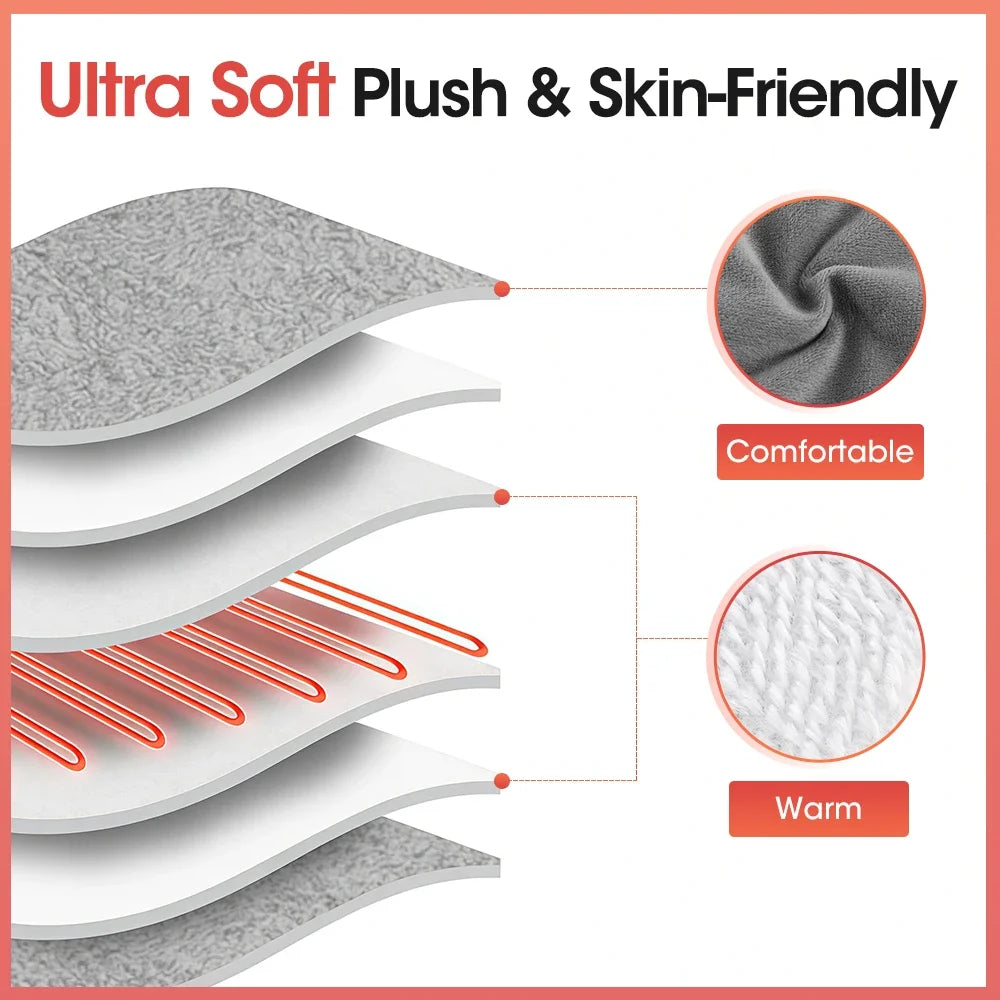 USB Heated Foot Warmer for Office and Home - 3