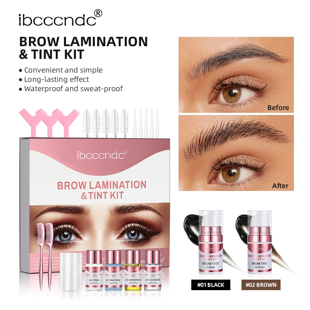 Professional Eyebrow Lamination and Tinting Kit
