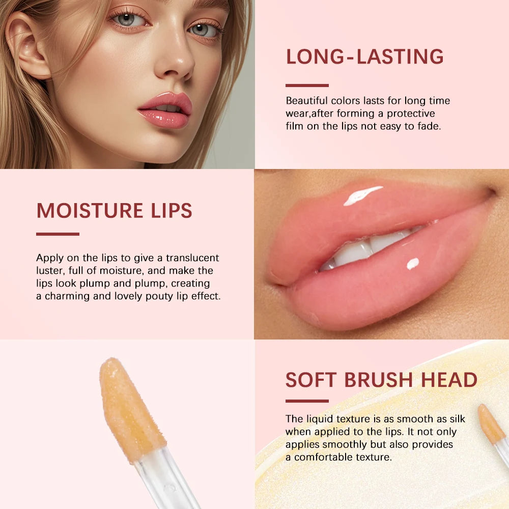 Honey Infused Moisturizing Lip Gloss Oil