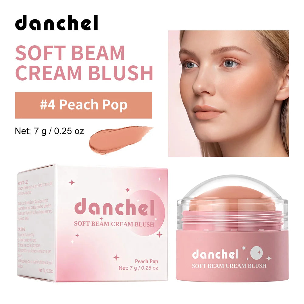 Multi-Use Cream Blush for Cheeks Lips and Eyes - 22