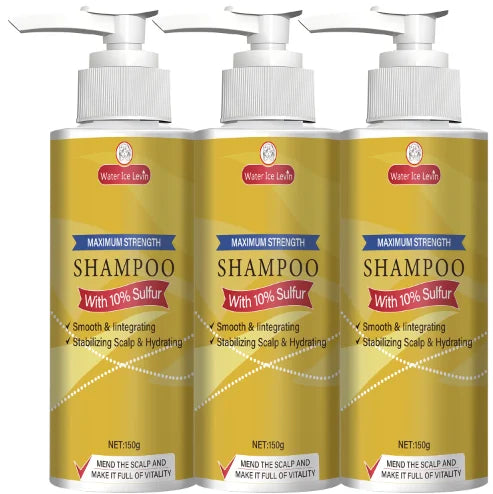 10% Sulfur Shampoo for Scalp Stabilization and Hydration 150g