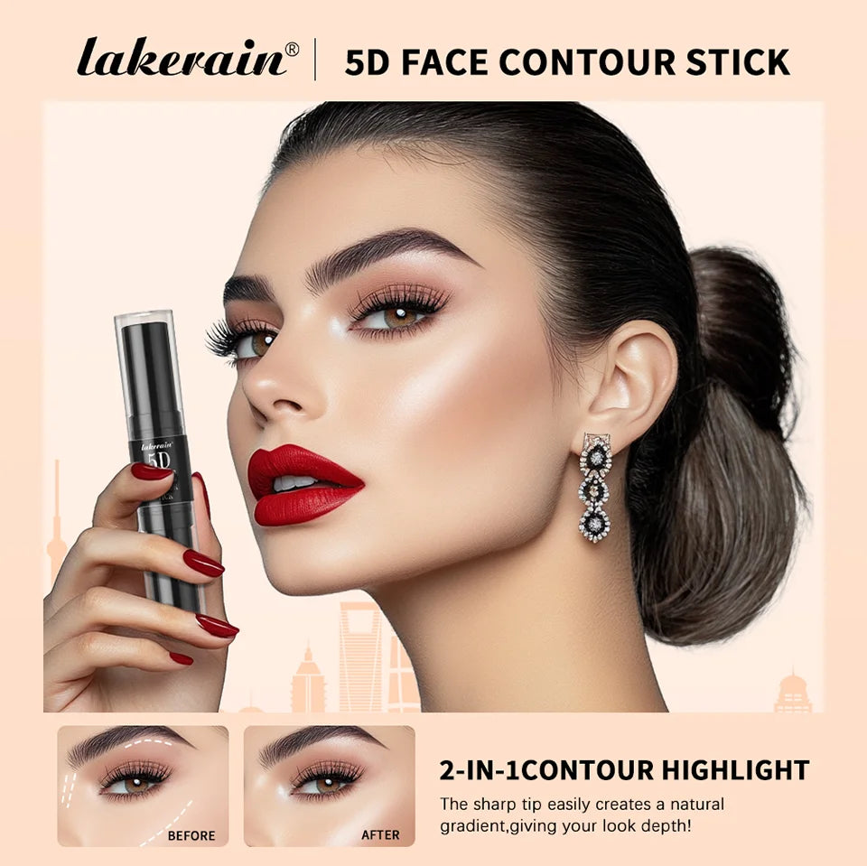 Dual-Ended Cream Contour and Highlighter Stick