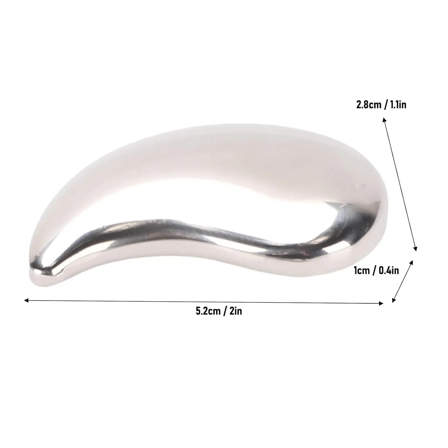 Stainless Steel Cooling Eye Pads for Puffiness and Dark Circles - 6