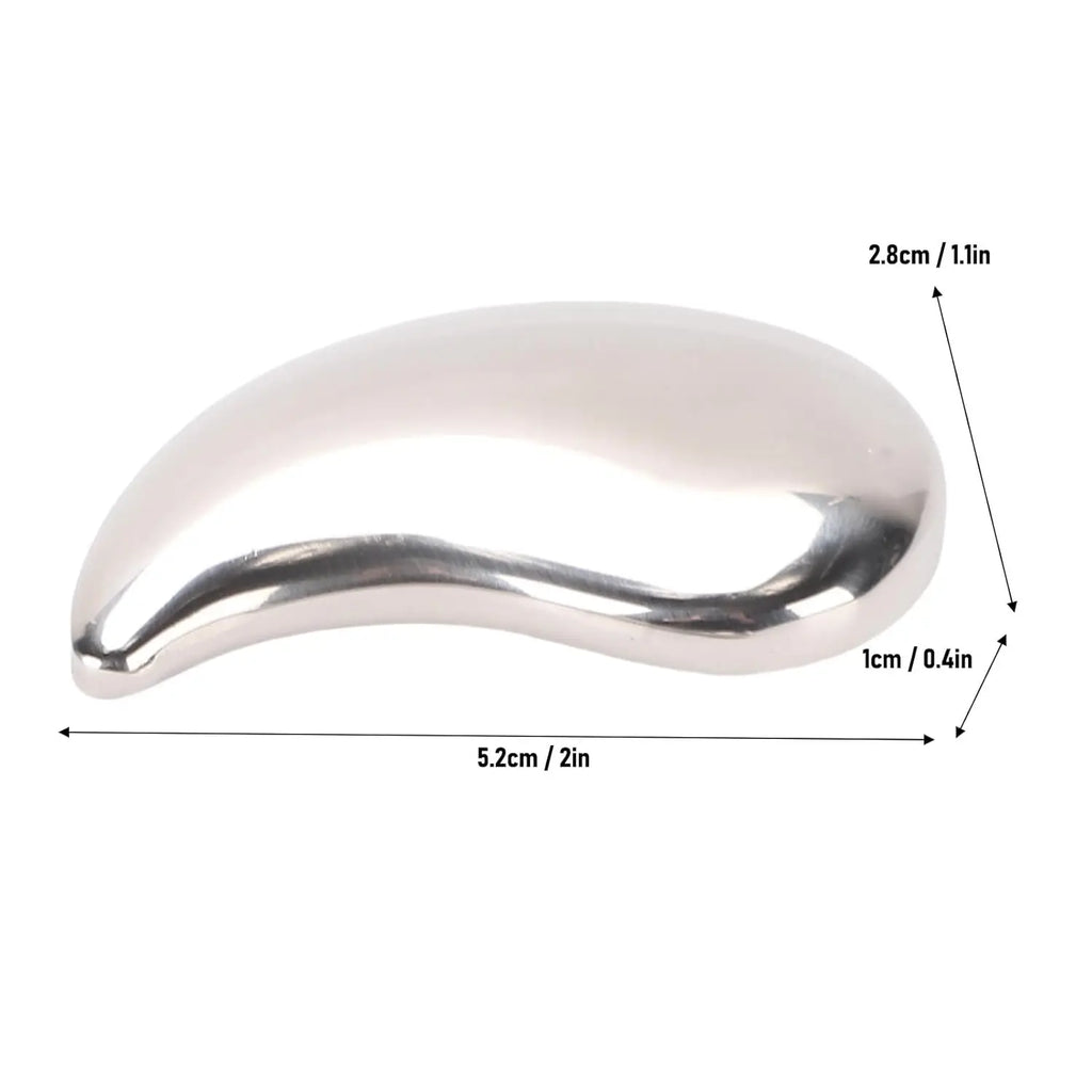 Stainless Steel Cooling Eye Pads for Puffiness and Dark Circles