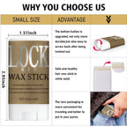 Portable Hair Wax Stick for Frizz Control and Edge Styling