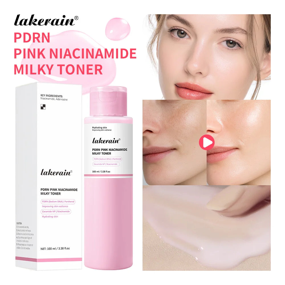PDRN Niacinamide Milky Toner for Deep Hydration and Glowing Skin