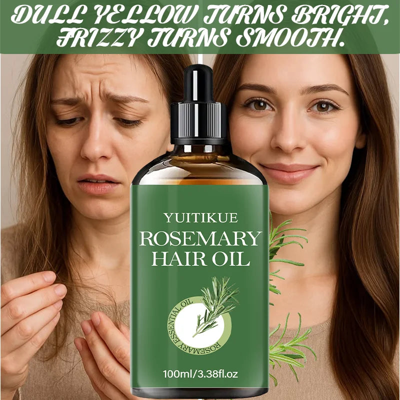 Rosemary Essential Oil 100ml for Hair Growth and Scalp Care