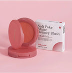 Matte Cream to Powder Bouncy Blush for Natural Flush
