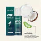 Moisturizing Wig Shampoo for Human Hair and Synthetic Extensions