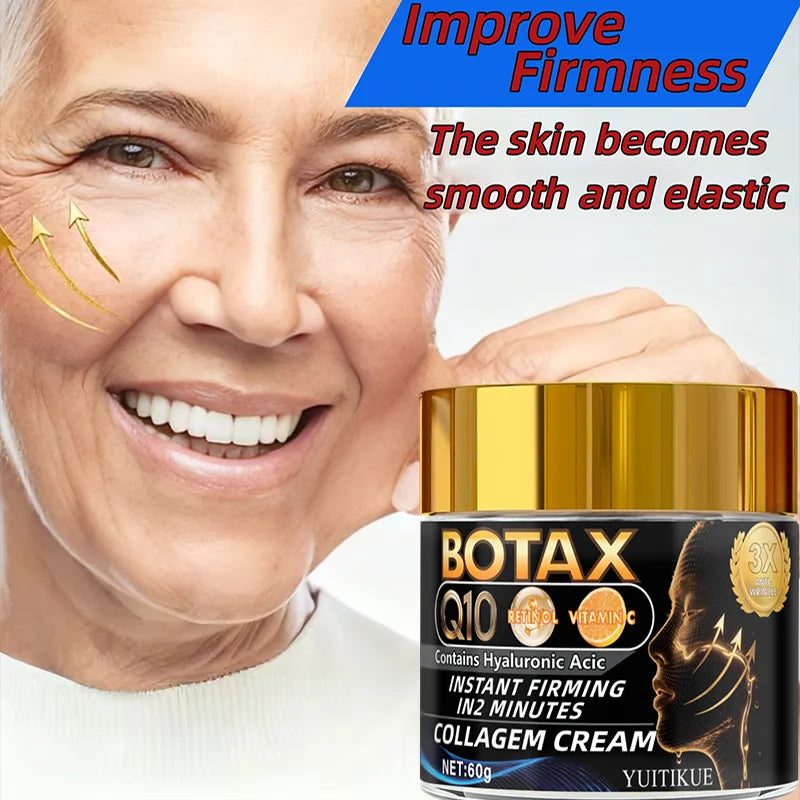 Q10 Collagen Face Cream 60g with Retinol Vitamin C and Hyaluronic Acid