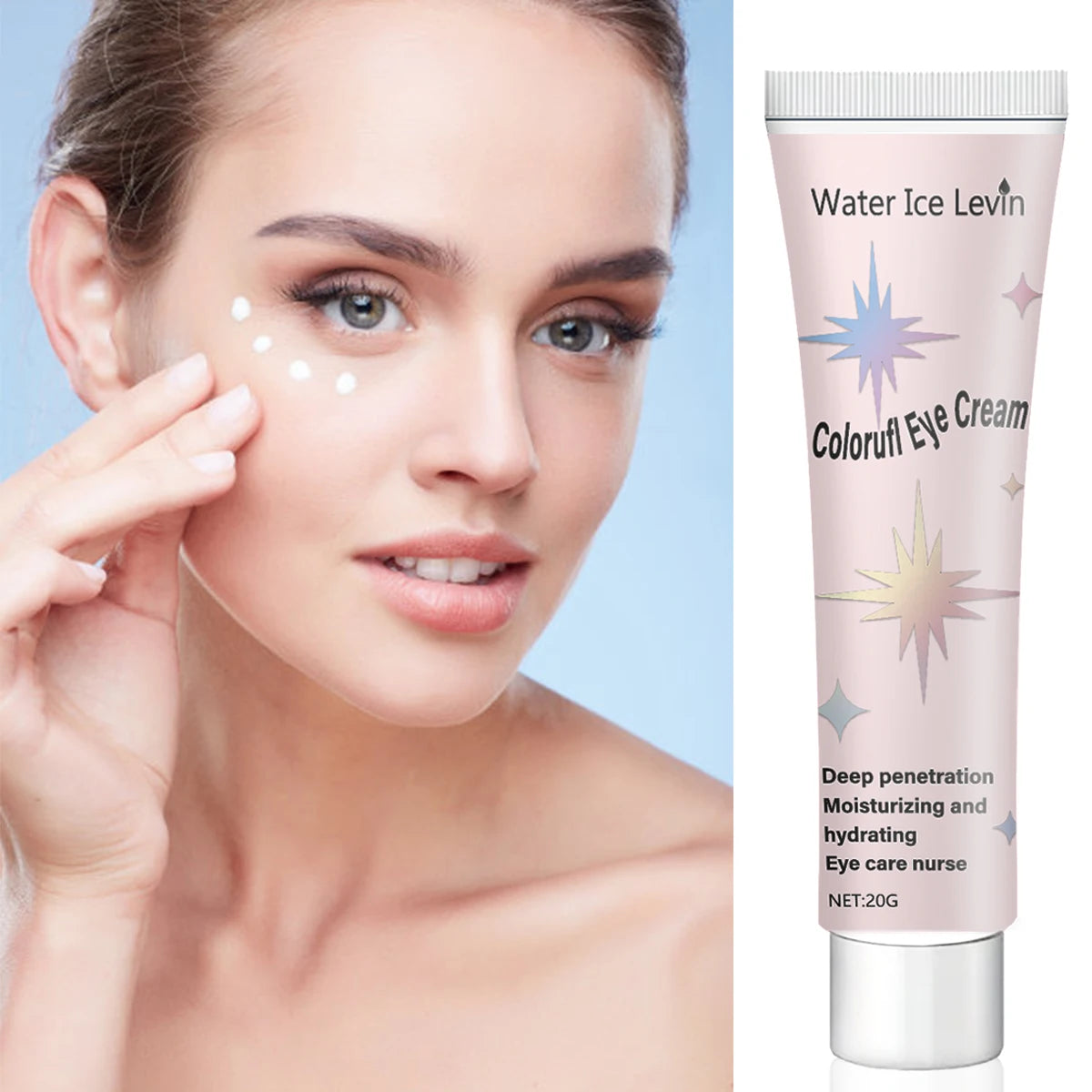 Peptide Caffeine Eye Cream Anti Aging Firming Dark Circle Treatment - 1