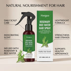 Rosemary Rice Water Hair Growth Spray for Damaged Hair