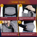 Electric Heated Waist Warmer for Pain Relief