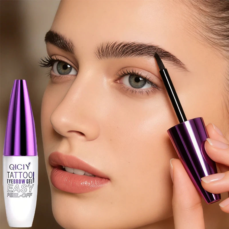 QICIY Peel Off Eyebrow Gel Waterproof Long Lasting Brow Tint - 7