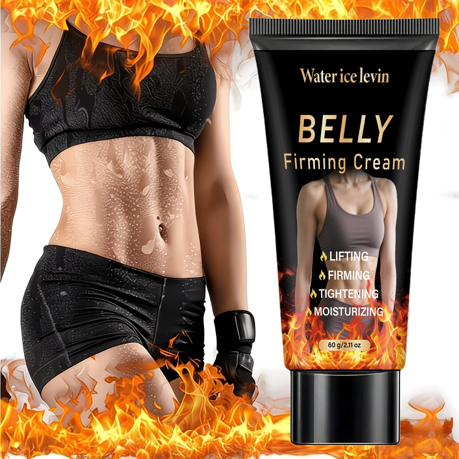 Belly Firming Cream Hyaluronic Acid Stomach Tightening Treatment - 11