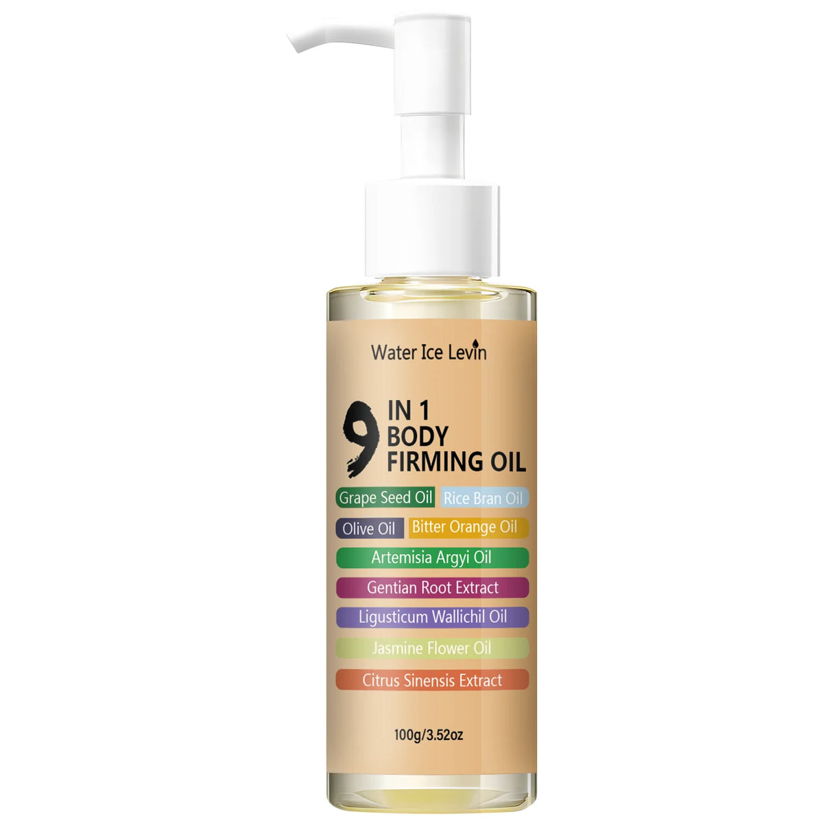 9-in-1 Body Firming Oil Natural Herbal Toning and Moisturizing Treatment