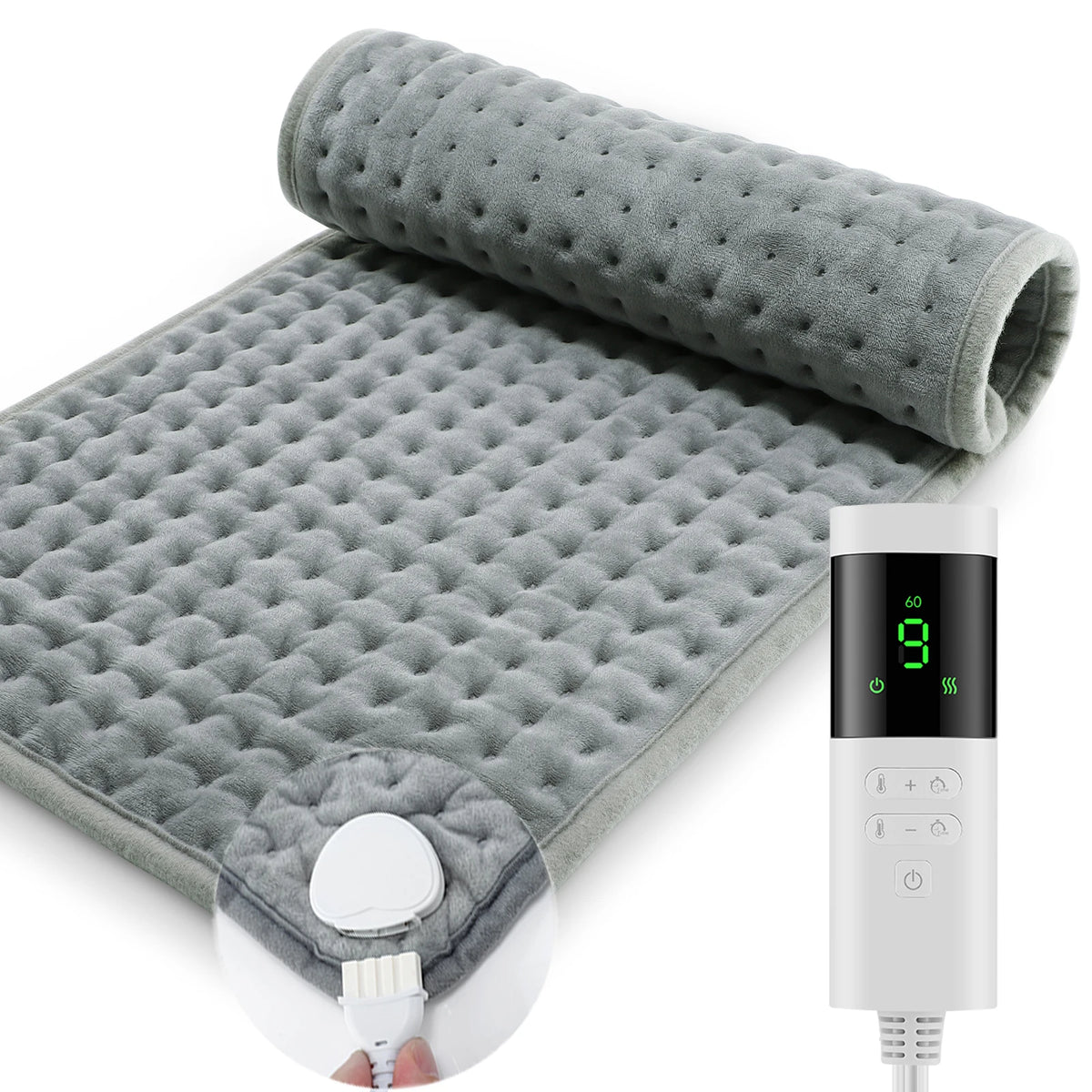Electric Heating Pad for Body Pain Relief and Winter Warmth
