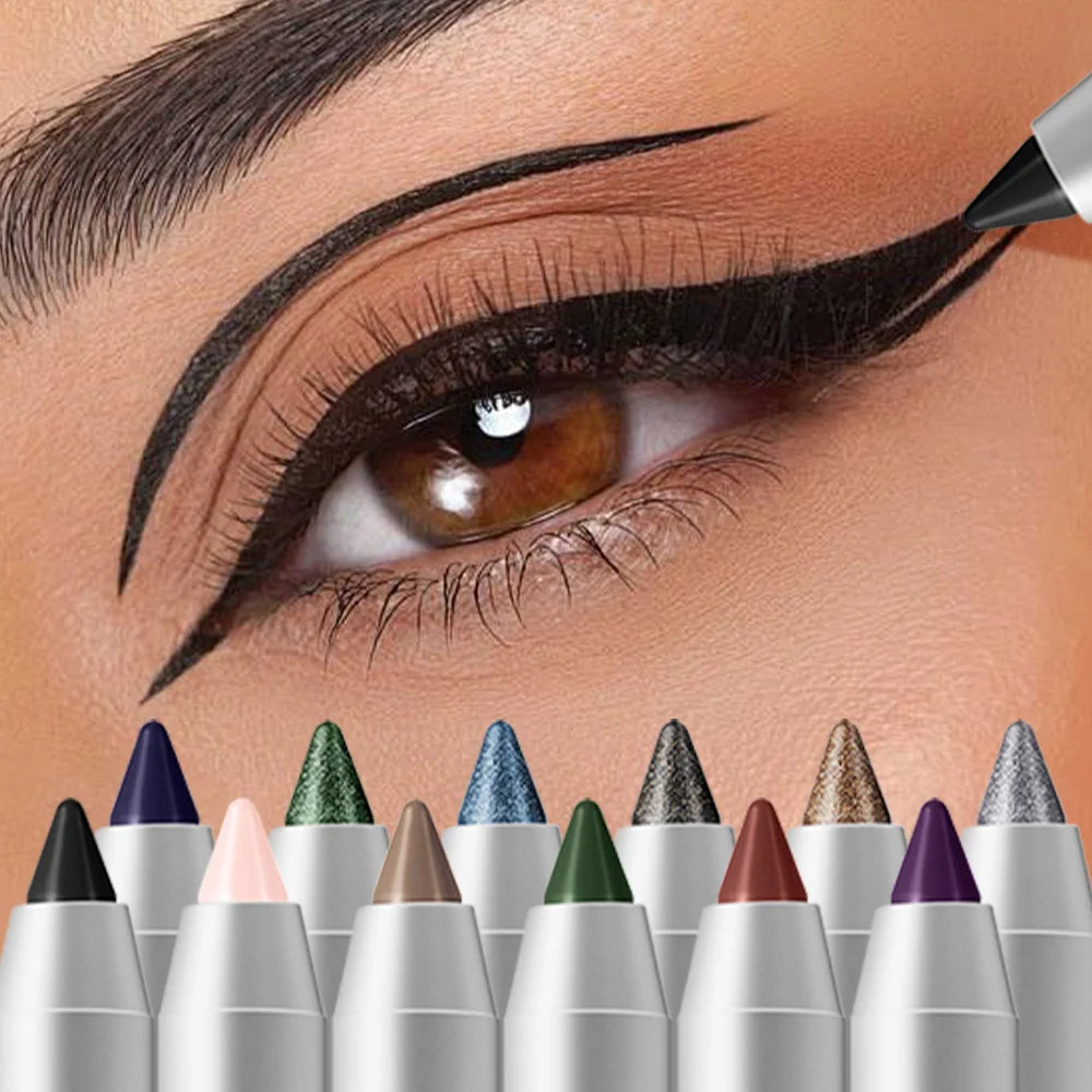 Waterproof Long-Lasting Eyeliner Pencil - 1