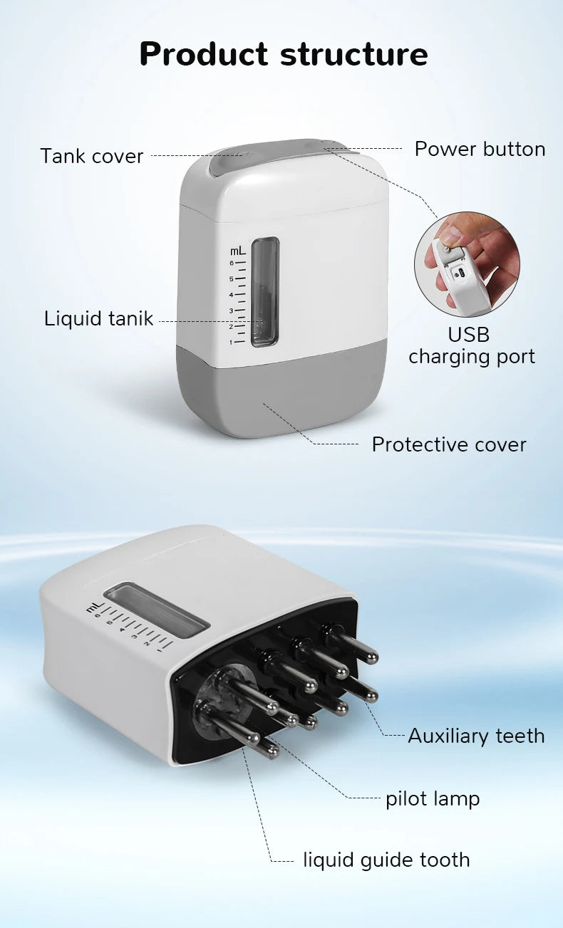 Electric Scalp Massager and Hair Oil Applicator - 13