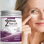 2 Minute Facial Lift Cream with Retinol Hyaluronic Acid and Collagen