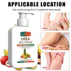 Urea 66% Intensive Moisturizing Cream for Hands Feet Elbows and Knees