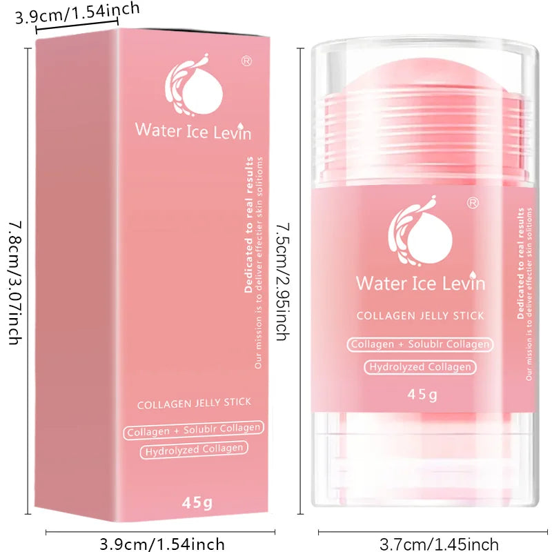Water Ice Levin Collagen Jelly Stick Face and Neck Tightening Cream