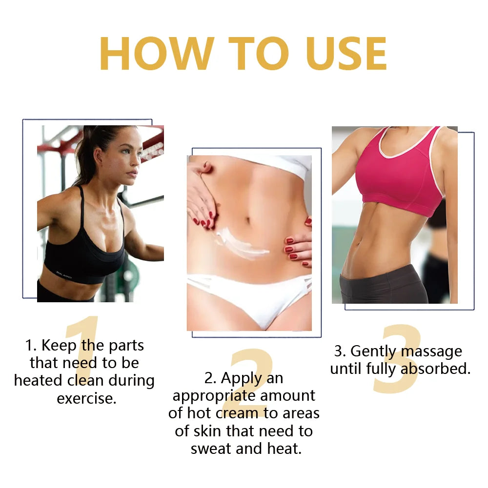 YUITIKUE Hot Firming Body Cream 100g Sculpting Treatment for Skin