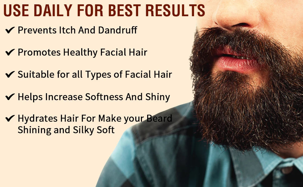 Goiple Beard Volumizing and Conditioning Oil Set for Men 2pcs - 8