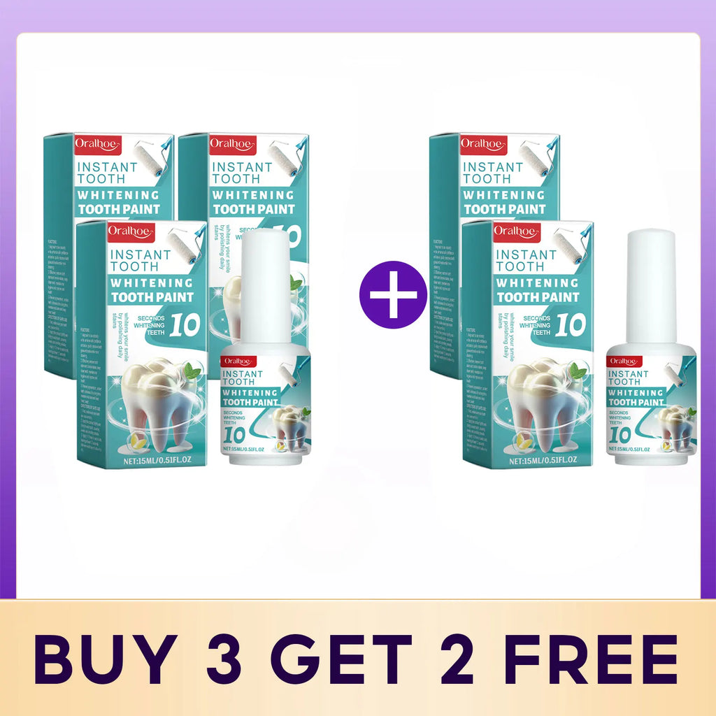 Instant Teeth Whitening Paint for Brighter Smile