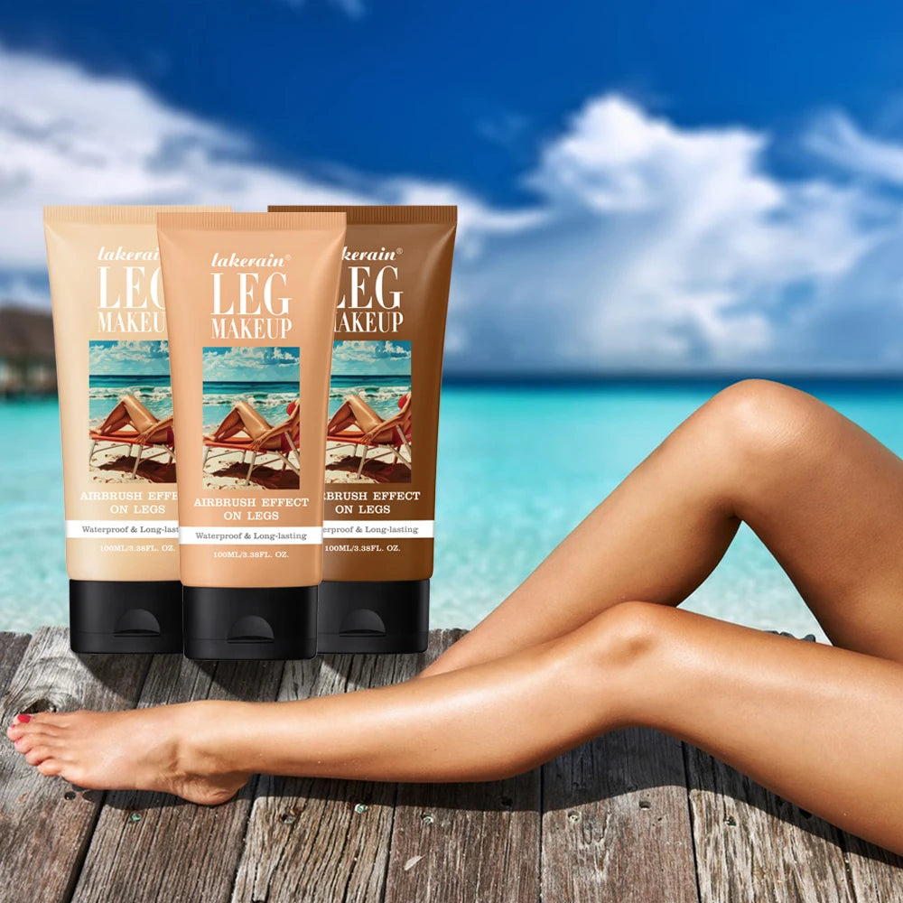 Waterproof Leg Makeup Foundation for Even Skin Tone - 2