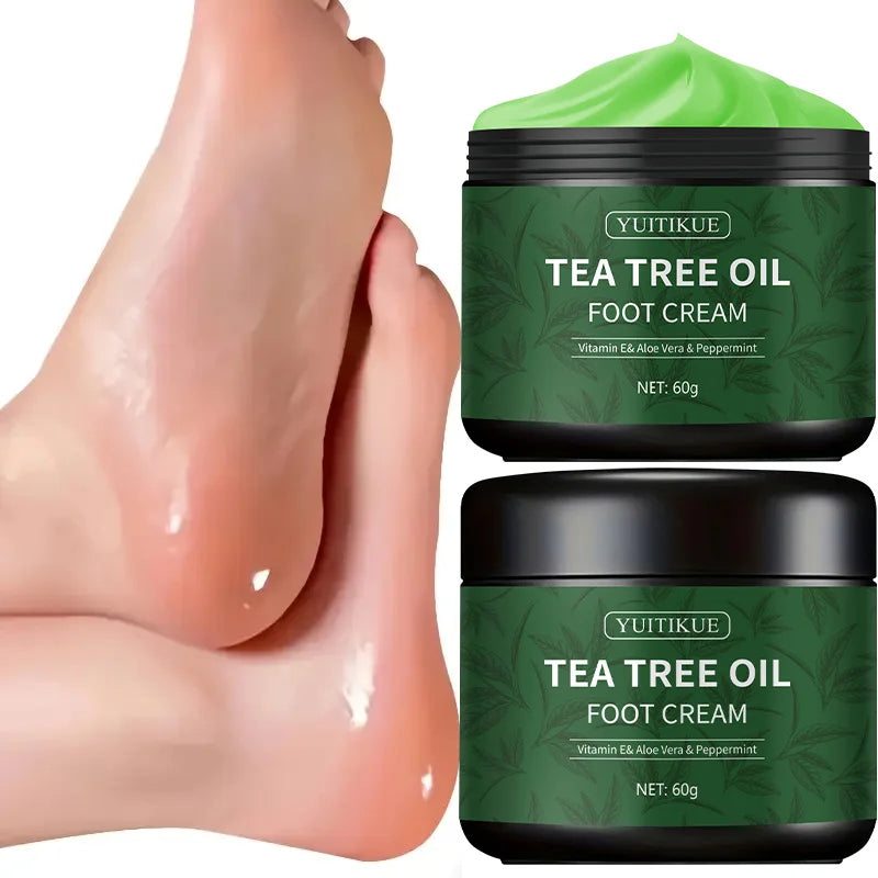 YUITIKUE Tea Tree Foot Cream Moisturizing Repair Treatment 60g - 2
