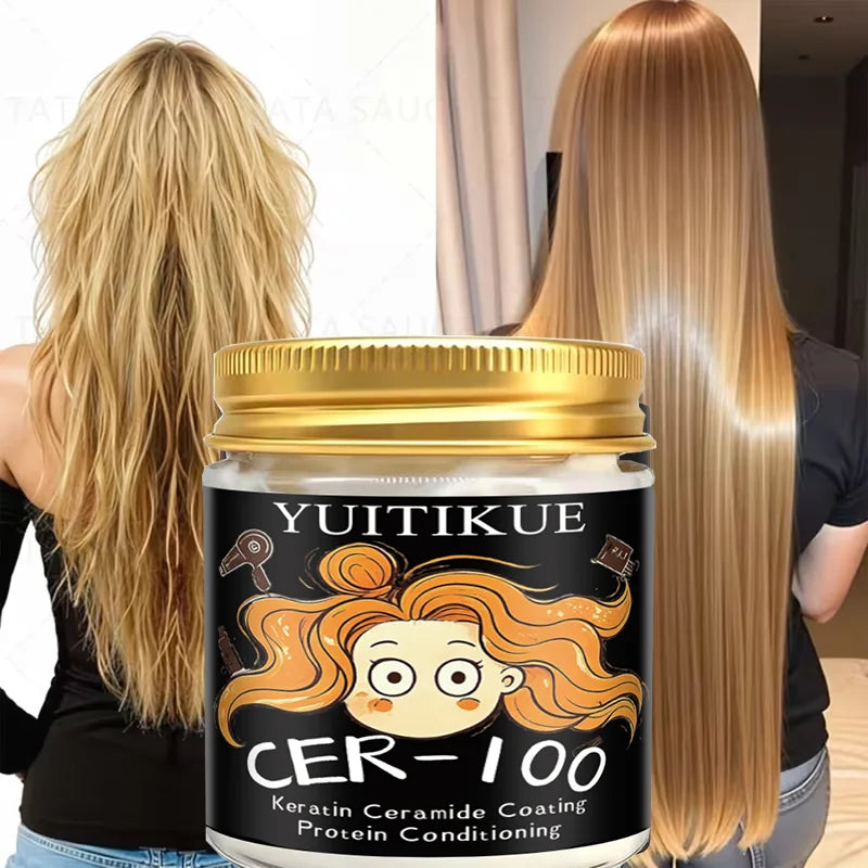 YUITIKUE CER-100 Hair Protein Mask Deep Conditioning Treatment Repair