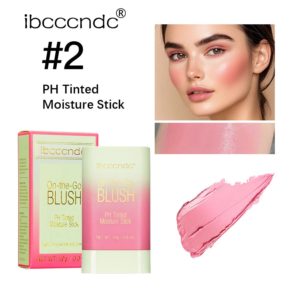 Tinted Moisturizing Blush Stick for Cheeks and Lips - 28