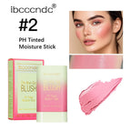 Tinted Moisturizing Blush Stick for Cheeks and Lips