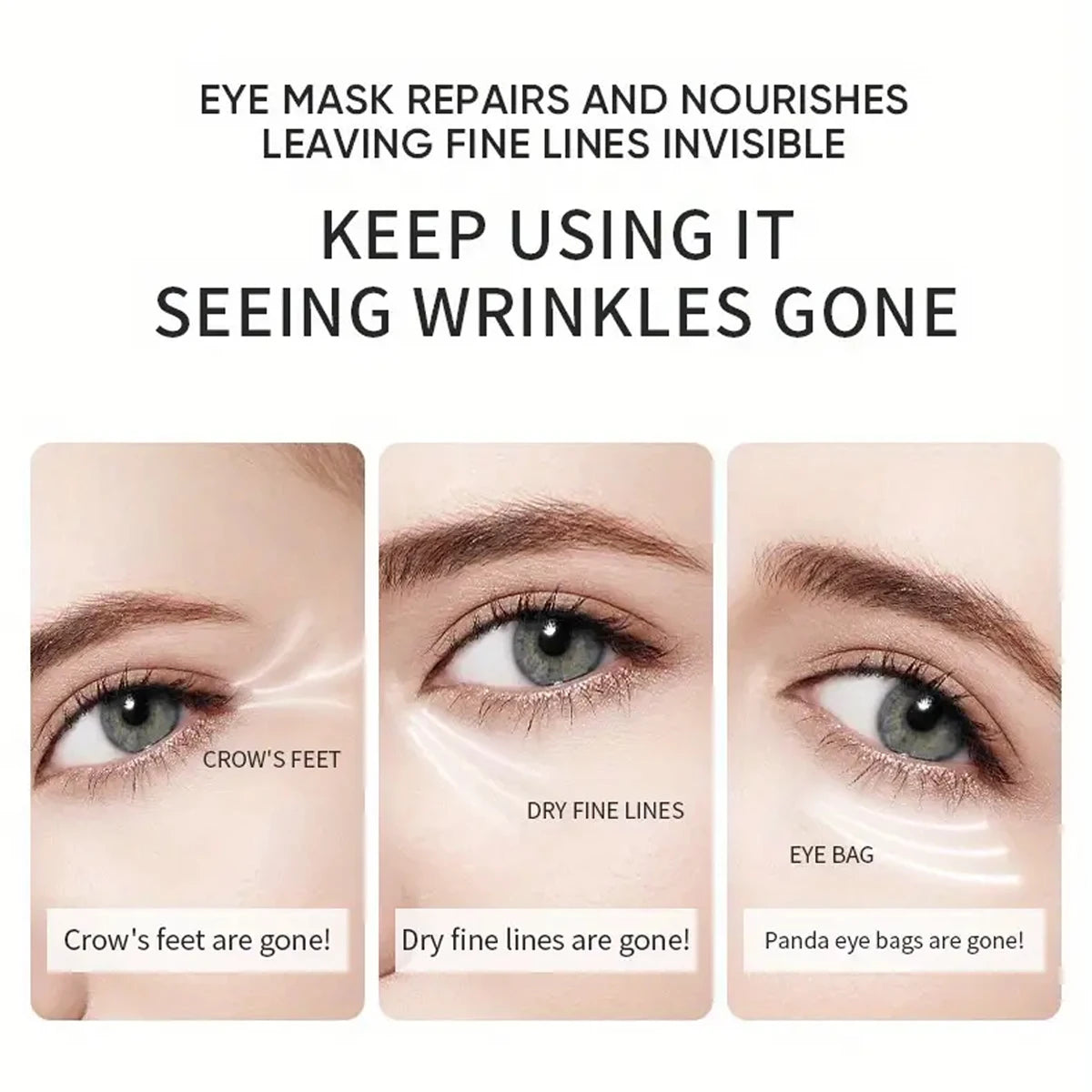 Aloe Vera Collagen Eye Mask Anti Dark Circle Treatment Patches 60pcs