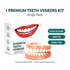 Comfortable Fit Silicone Denture Set with Storage Case