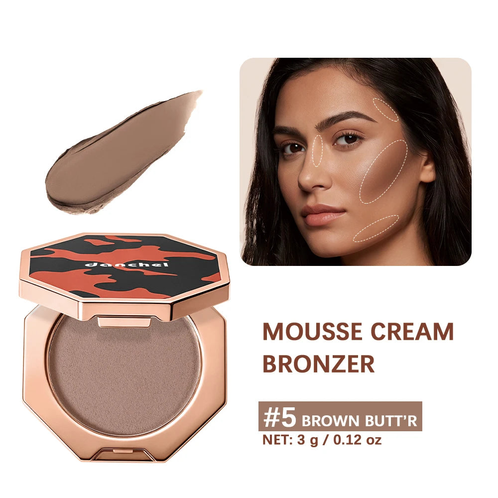 Cream Mousse Contour Bronzer for Sculpted Natural Finish - 22