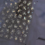 3D Christmas Cartoon Nail Art Stickers
