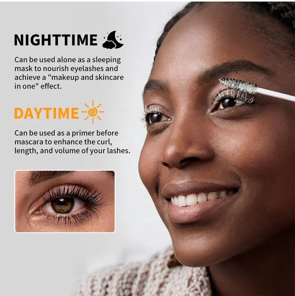 Lengthening Mascara and Lash Primer Set for Voluminous Lashes
