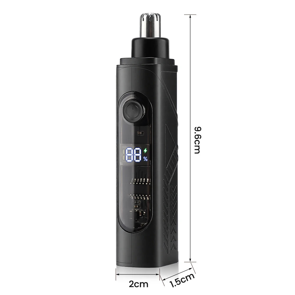 Electric Nose and Ear Hair Trimmer for Painless Grooming - 6