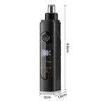 Rechargeable Electric Nose and Ear Hair Trimmer