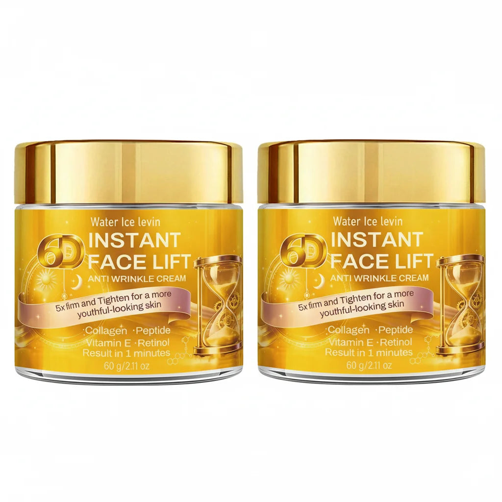 Retinol Face Cream Anti Aging Collagen Peptide Firming Moisturizer 60g - 8