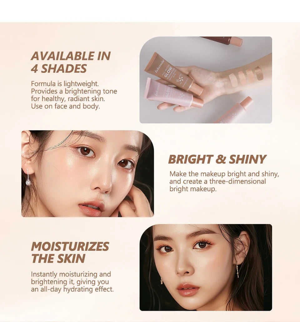 Liquid Glow Illuminating Foundation and Highlighter