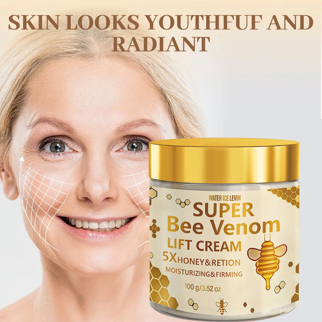 Bee Venom Face Cream Moisturizing Firming Anti Aging Lift Cream 100g